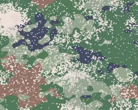 蛟河星空迷彩漆施工聚焦园区围墙、